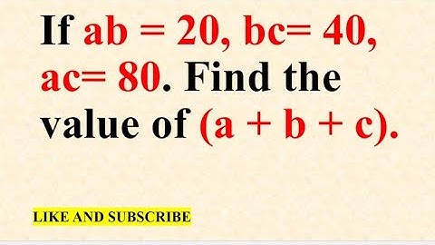 Maths Olympiad| Nice Algebra Problem| Find the value of a+b+c