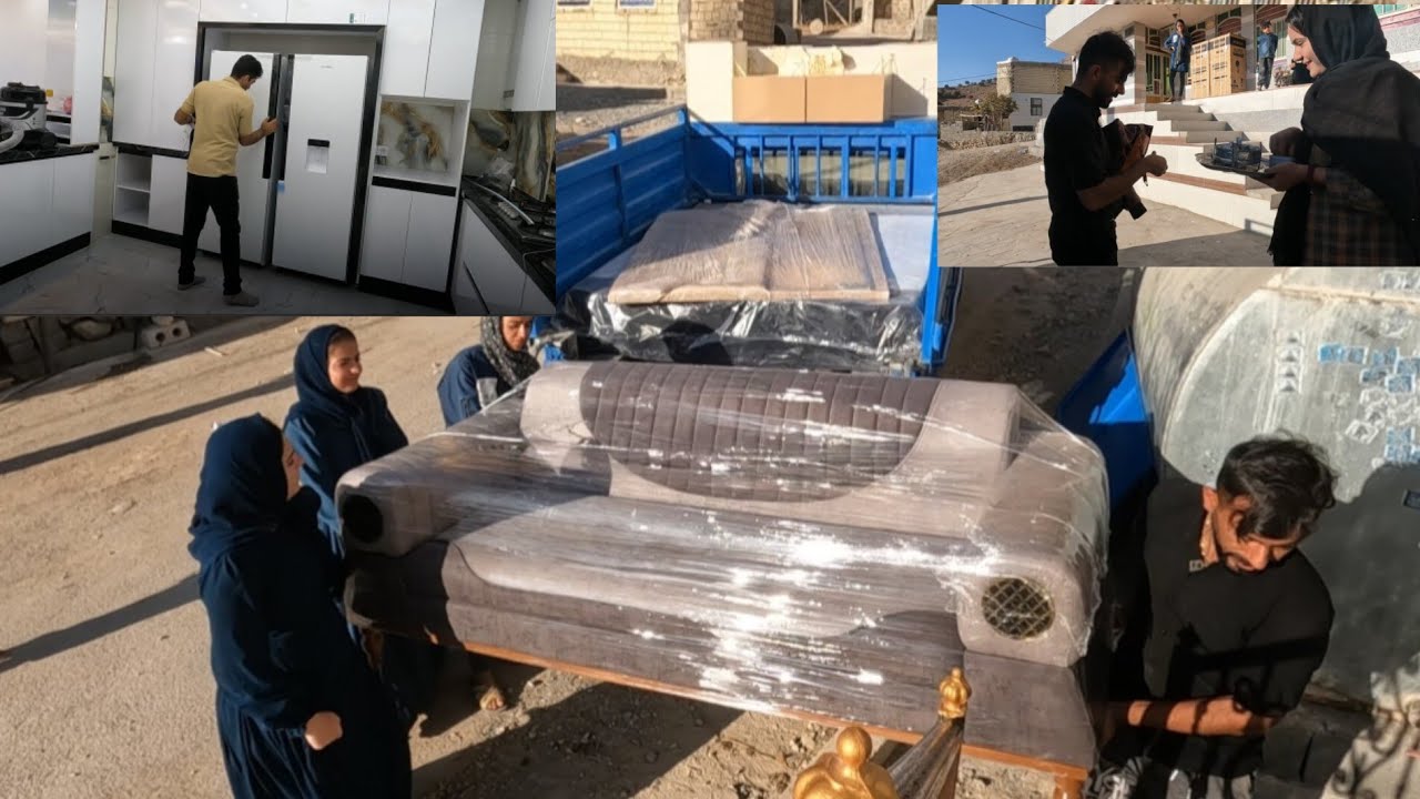 Buying sofas and beds for the building