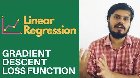Linear Regression Part 6 | Gradient Descent - Finding the Loss function and it