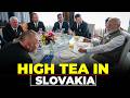 LIVE: PM Narendra Modi and PM Robert Fico of the Slovak Republic meet during high tea in Bratislava