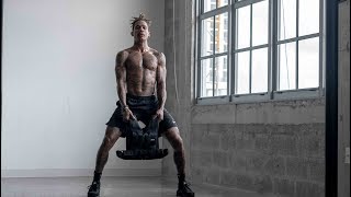 NO GYM? How To Workout Legs At Home Boo Johnson Routine screenshot 3