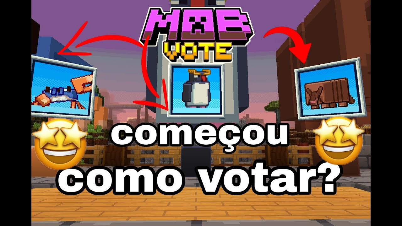 Comunidade de Minecraft on X: MOB VOTE COMEÇOU! esse é o servidor