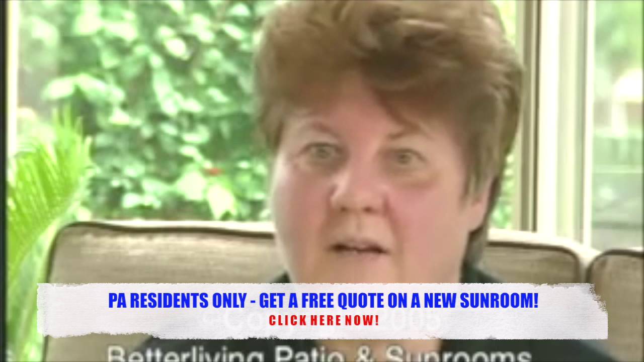 FREE SUNROOM PATIO ENCLOSURE ESTIMATE YouTube