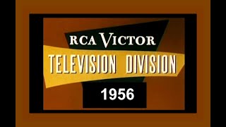 Original 1956 RCA Film: Vintage Television Electronics & Vacuum Tube Production, TV technology