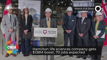 Hamilton life sciences company gets $138M boost, 70 jobs expected