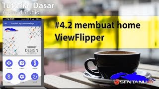 Tutorial Android Studio #4 2 membuat home  ViewFlipper