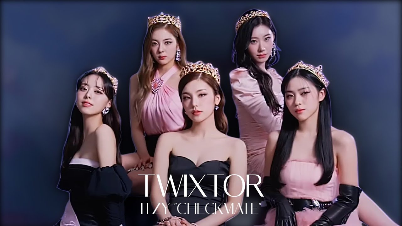 SLOWMO twixtor Itzy concept teaser 2 clips for edits 4K