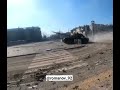 Russian t80 tank drifting in mariupol  ukraine war