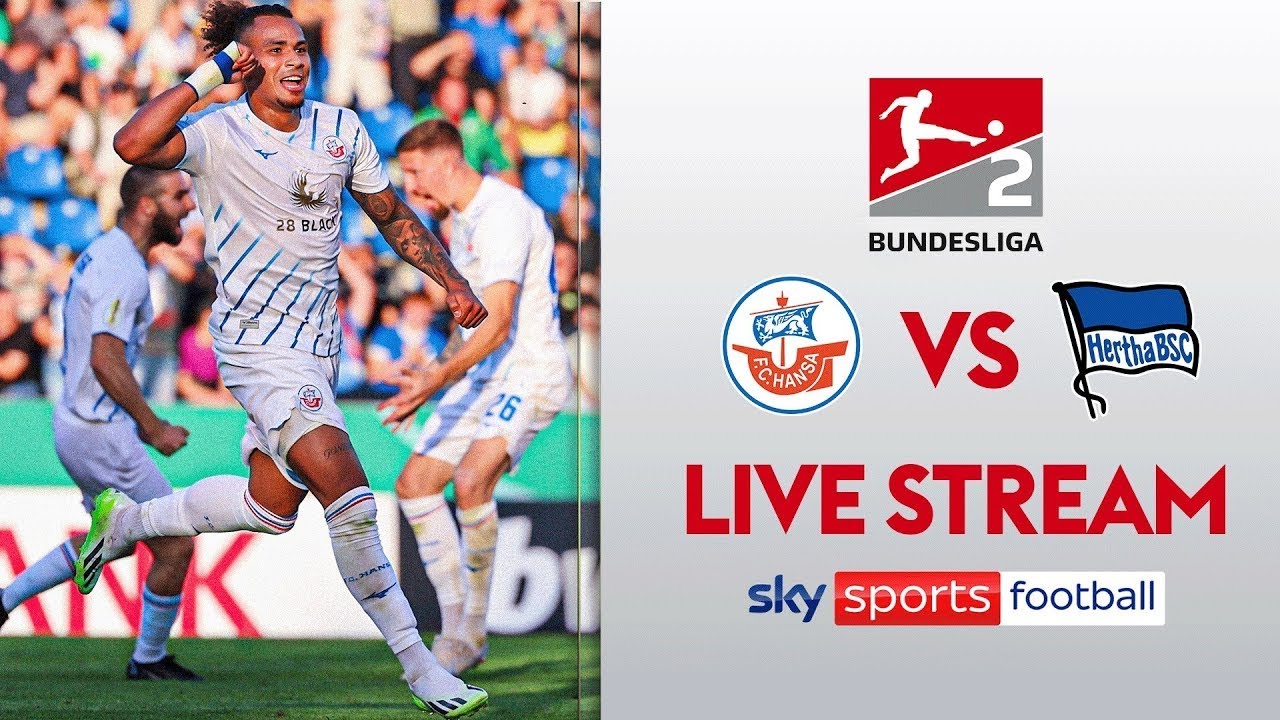 FULL MATCH! Hansa Rostock v Hertha Berlin 2. Bundesliga YouTube