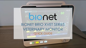 Bionet Brio XVet Quick Guide