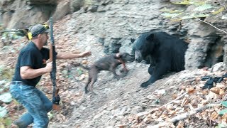 MONSTER BEAR COMES OUT OF A MINE - Appalachian Bear Hunting