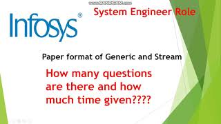 Infosys Training Exam Pattern|| Generic Training || Stream Training full Exam Pattern Discussion