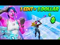 Giving My TikTok Clan $1 For Every Edit in Fortnite