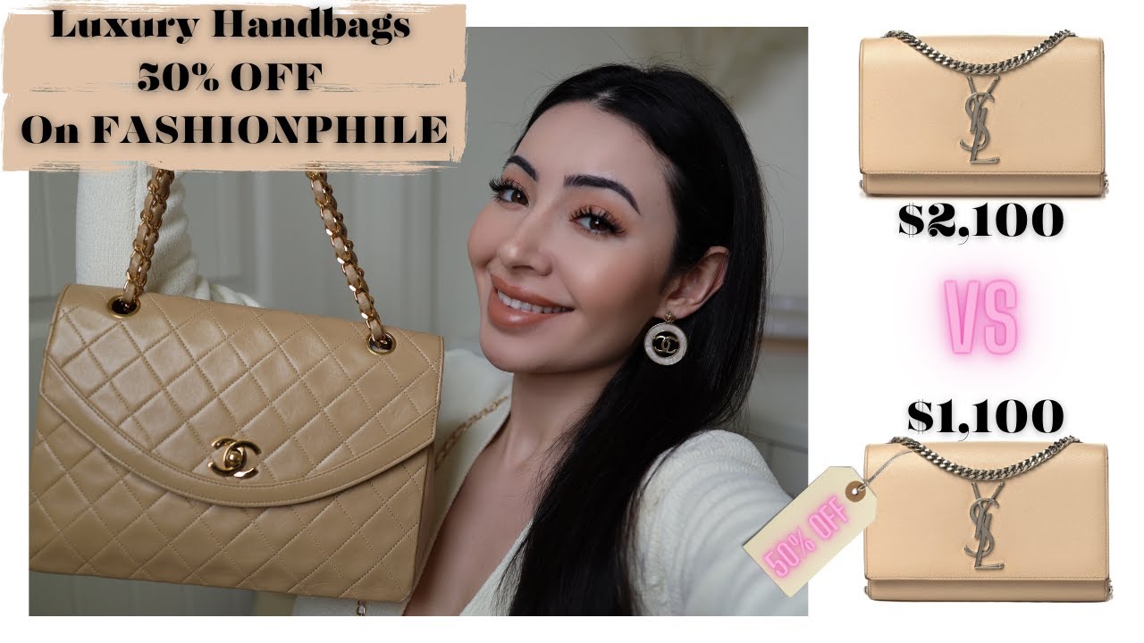 50 Off Designer Handbags on Fashionphile YouTube