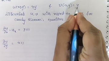 C-R equations | functions of complex variables | Cauchy-Riemann