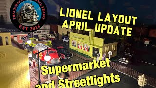 LIONEL LAYOUT APRIL 2026 UPDATE