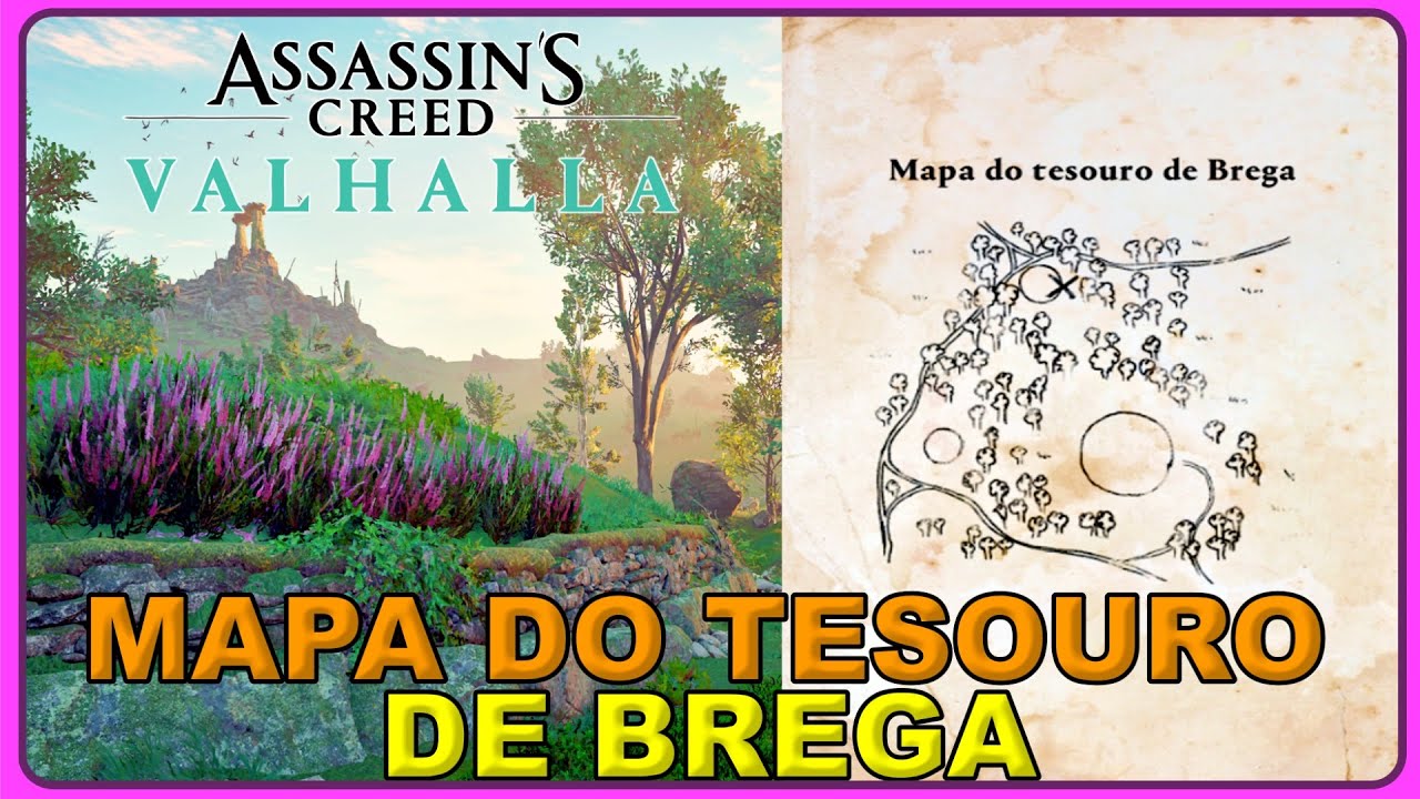 Mapa do tesouro de York - Assassin's Creed Valhalla 