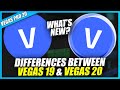 Differences between VEGAS Pro 19 and VEGAS Pro 20 - ALL NEW Features Overview 👨‍🏫#146