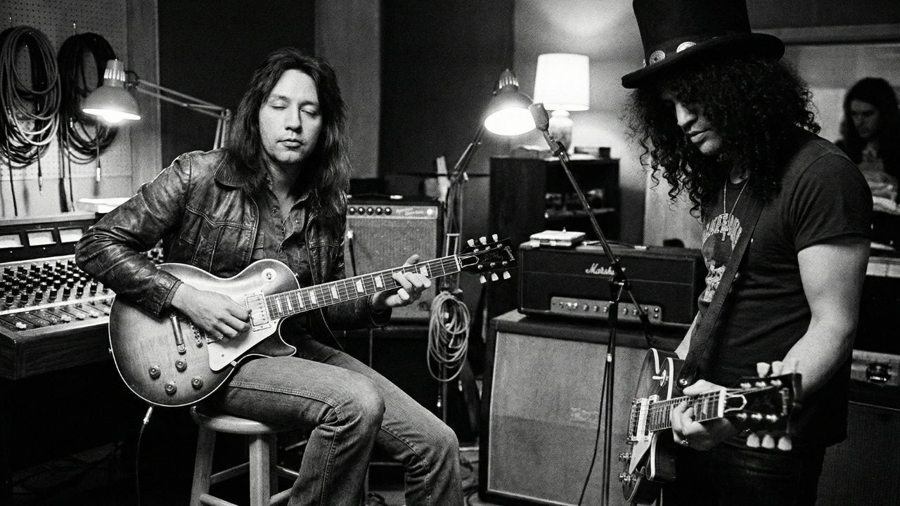 Slash Watched Ace Frehley Play One Solo — He Put His Guitar Down and Left the Room