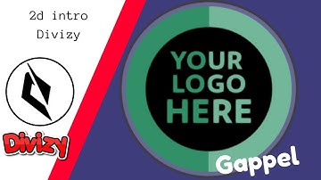 [Panzoid intro template #11] Simple 2d logo intro template | By Gappel