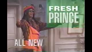 All New Fresh Prince and Blossom NBC Monday (WHEC TV) [Commercial Ad 1991]