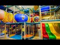 Indoor playground fun for kids at busfabriken soft play center