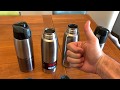 How to save money #4: Thermos Vacuum Insulated Bottles! Plus 7 y.o. bottle vs brand new!