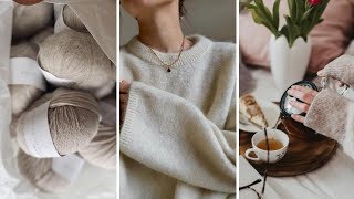 vlog 21/24 | довязала свитер с одуванчиками новая пряжа ✨ начала летний свитер и планы на вязание