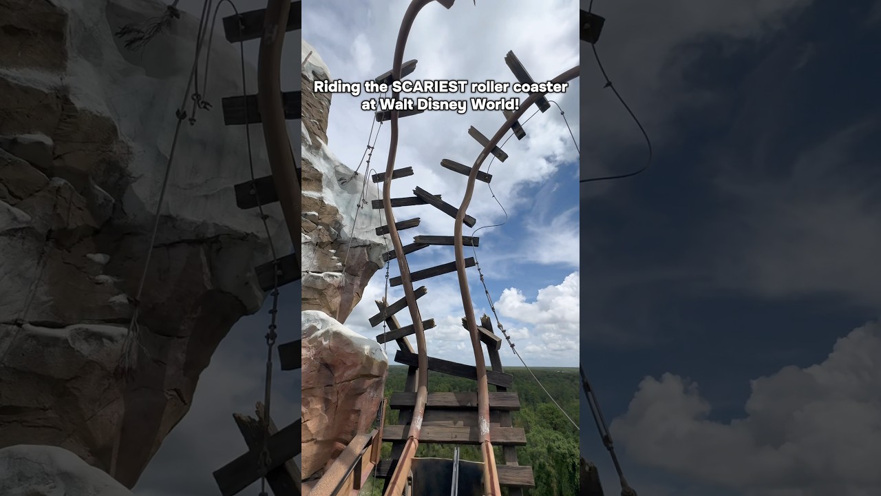 WALT DISNEY WORLD’S MOST TERRIFYING ROLLER COASTER! 