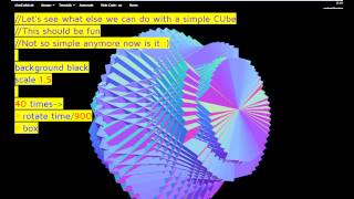 Livecodelab.net // ANOTHER CUBE ANIMATION Net Worth