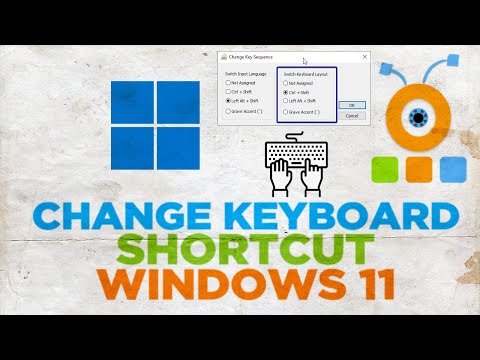 How to change Keyboard shortcut for switching Input Language in Windows 11