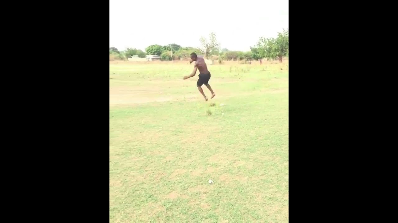 CLEAN TRIPLE FULL TO DOUBLE BACKFLIP ON GRASS 