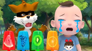 A Wolf Appeared | Finger Family & Three Little Kittens | Nursery Rhymes & Kids Songs | Kindergarten