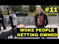 Deluded woke leftist morons getting triggered and owned  clown world compilation 11