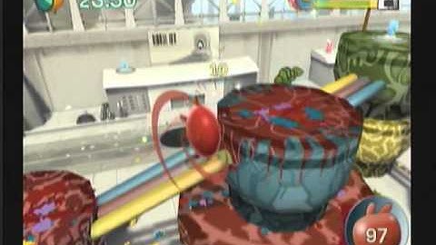 DE BLOB Wii Walkthrough Part 7B Hanging Gardens