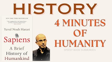 HISTORY Of Mankind OVERSIMPLIFIED - (SAPIENS 4 Minute Book Summary)