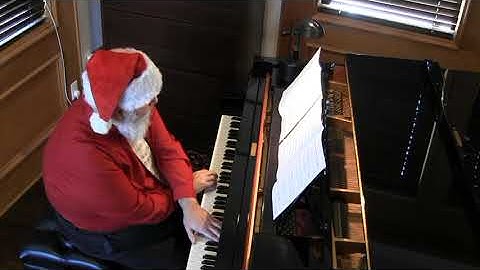 Santa plays "Jingle Bells"  (arr. Fred Bock)