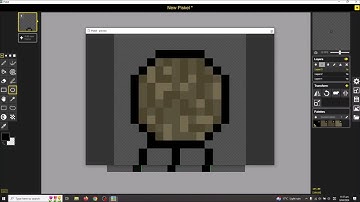 creating a sprite art character with animations in Piskel