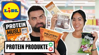 Neue Lidl Protein Produkte im Test