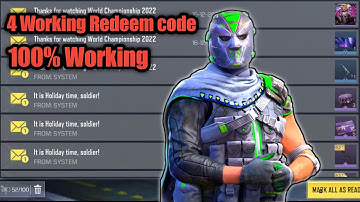 *New* Working 4 Redeem code codm 2022 | cod mobile Redeem code | Call of duty mobile Redeem code