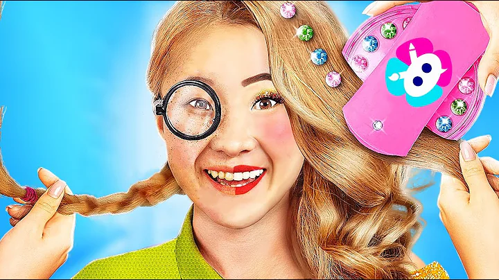 Extreme Makeover with Gadgets from TikTok / From Nerd to Popular