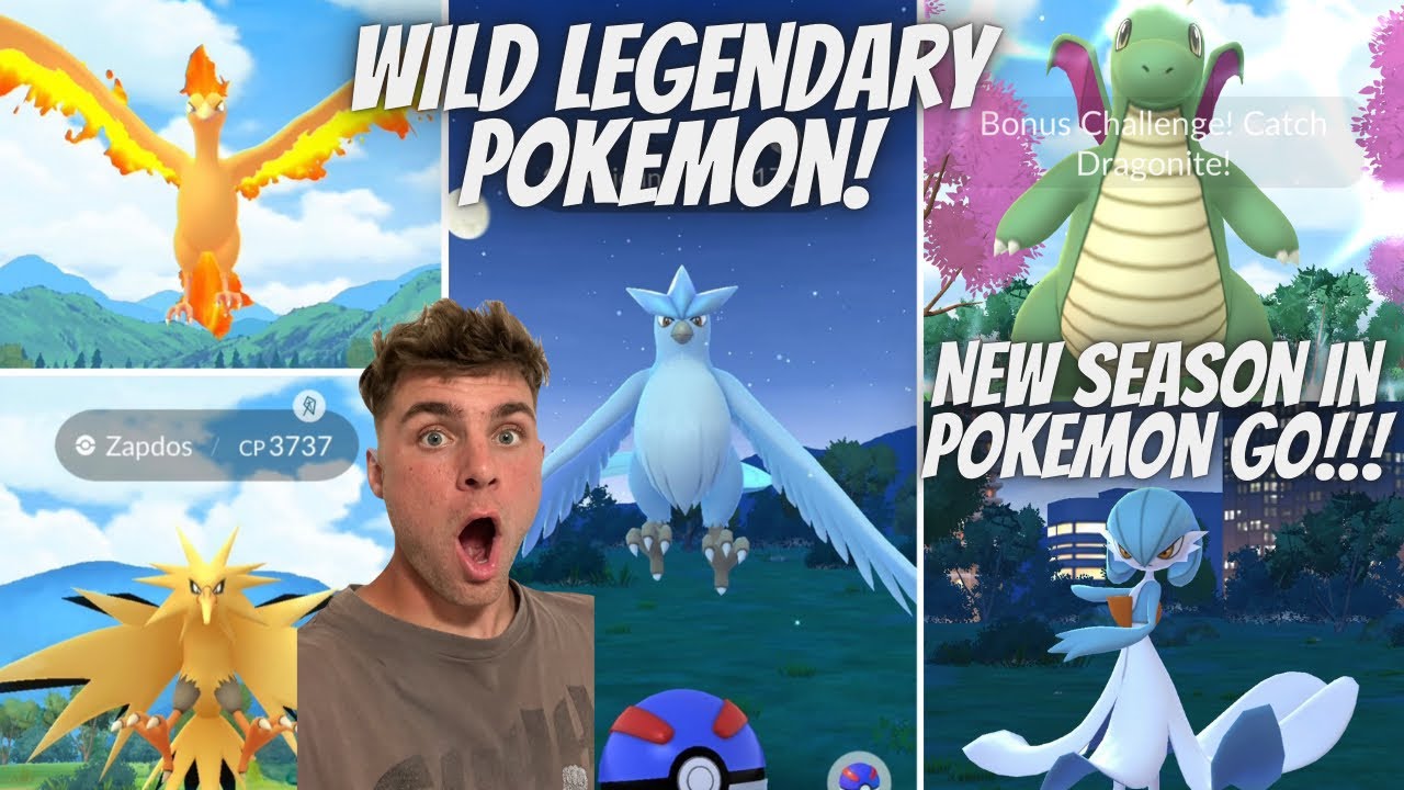 ✨WILD LEGENDARY Pokemon HUNT, NEW Pokemon Go Season, Evolved Shinies and More In Pokemon Go!✨