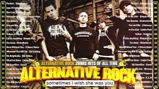 Alternative Rock 90's 2000's Hits - Simple plan, Hinder, Creed, Hoobastank, Linkin Park, Coldplay