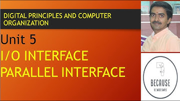 5.3.1 I/O Interface  - Parallel Interface in Tamil