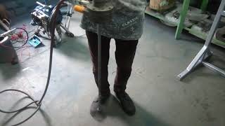 Pneumatic paint stirrer hand held -make- JAGUAR SURFACE COATING EQUIPMENTS