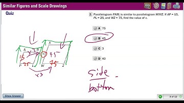 Similar Figures and Scale Drawings 8th grade