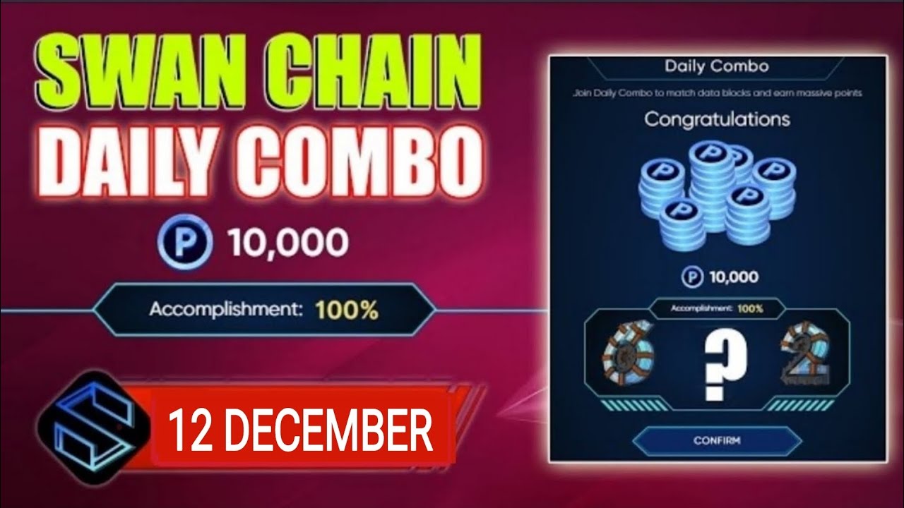 Swan Chain Daily Combo Today Code 12 December | Swan Chain Airdrop Combo Latest 