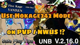 Naruto Ultimate Blazing - Use Hokage242 m0d on PvP ?!! screenshot 5