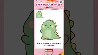 MUDAH BANGET! CARA MENGGAMBAR DINOSAURUS #cutedrawing #easydrawing #drawingforbeginners #shorts MUDAH BANGET! CARA MENGGAMBAR DINOSAURUS #cutedrawing #easydrawing #drawingforbeginners #shorts