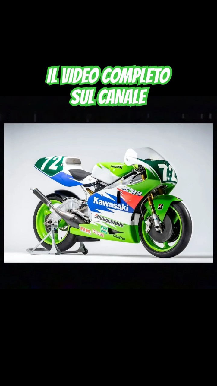 THE MOTORCYCLE THAT NEVER EXISTED #kawasaki #250gp #motorcycle